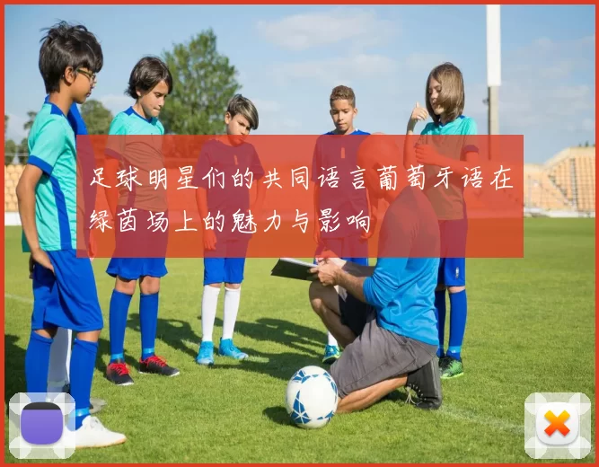 足球明星们的共同语言葡萄牙语在绿茵场上的魅力与影响