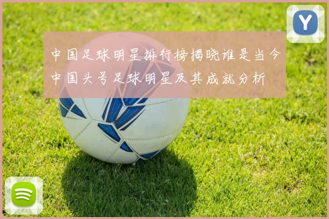 中国足球明星排行榜揭晓谁是当今中国头号足球明星及其成就分析